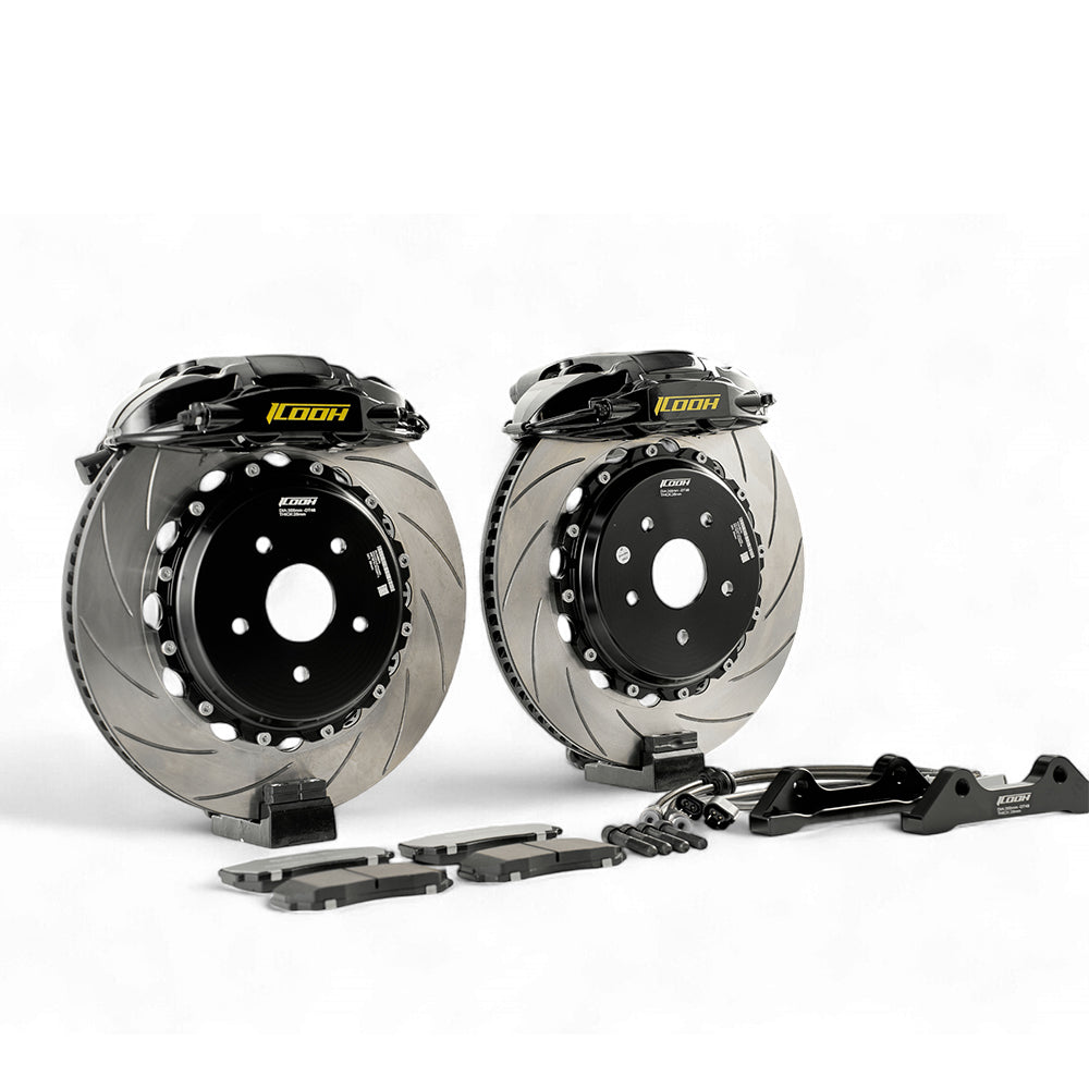 ICOOH DT48 — 4-бутален заден Big Brake Kit с вградена електронна ръчна (EPB)