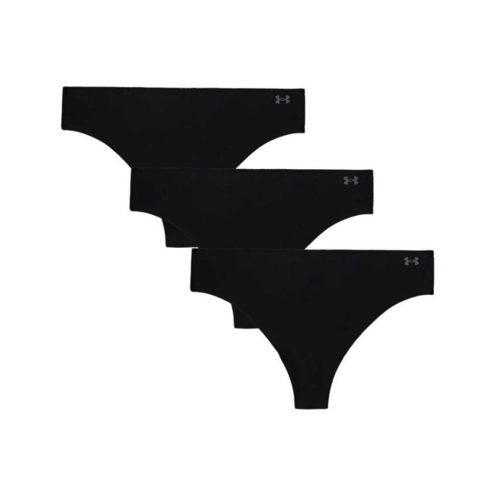 Дамски бикини UA Pure Stretch No Show Thong -Solid 3бр