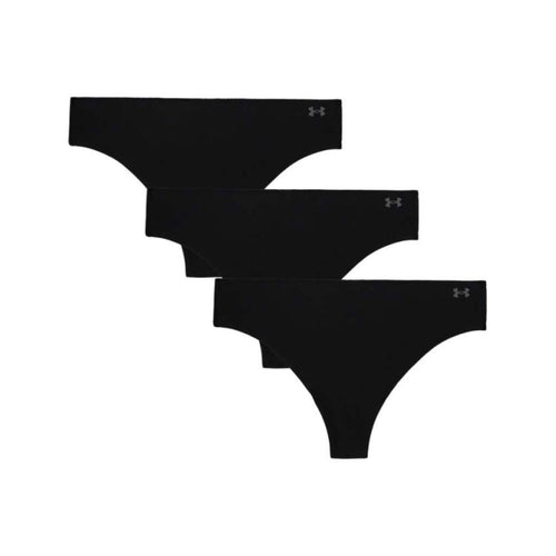 Дамски бикини UA Pure Stretch No Show Thong -Solid 3бр