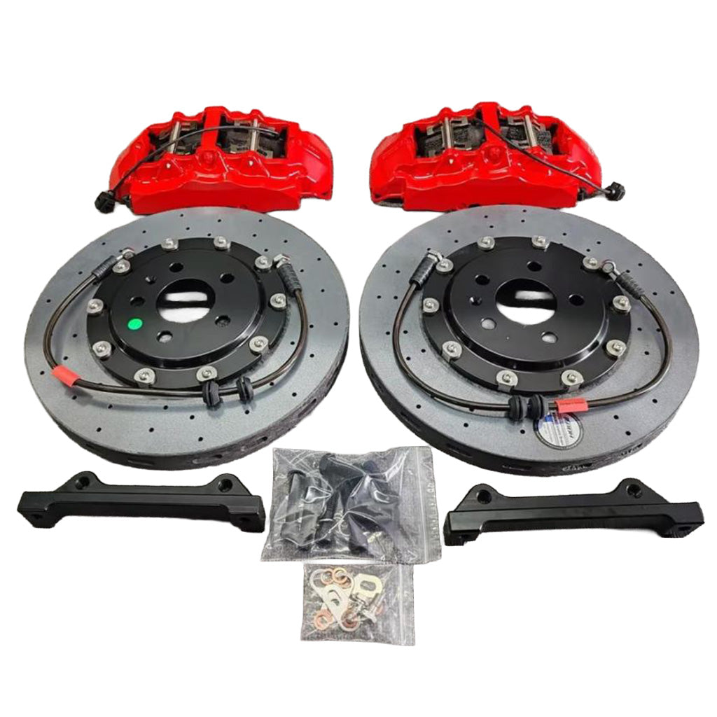 ALLPOWER RACING 8N — 6-бутален преден Big Brake Kit (OEM performance стил, 355–380 mm)