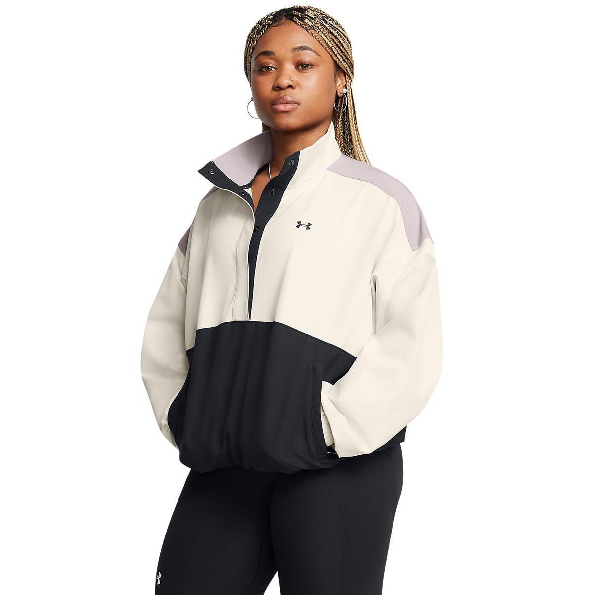 Дамско горнище UA Armoursport Swoven Pullover
