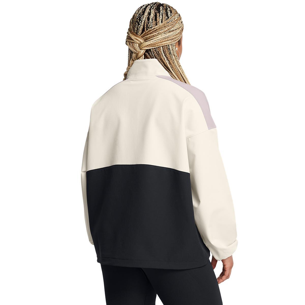 Дамско горнище UA Armoursport Swoven Pullover