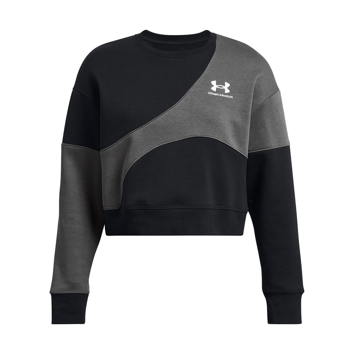 Дамска блуза UA Essential Fleece Crop Crew *