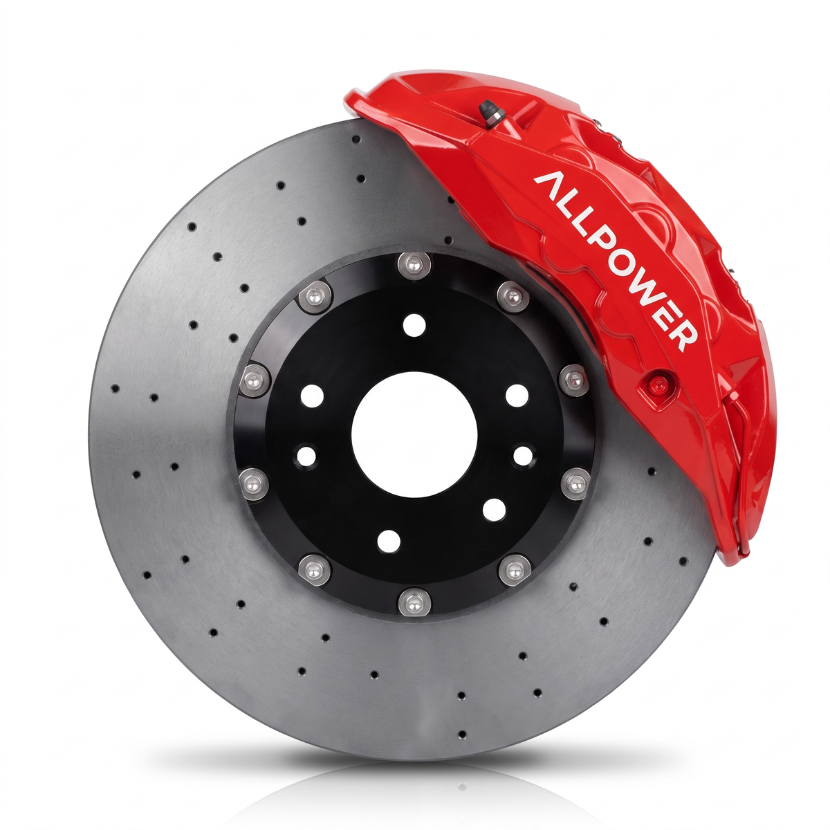 ALLPOWER RACING 10N — 10-бутален преден Big Brake Kit (420–440 mm, стомана или карбон-керамика)