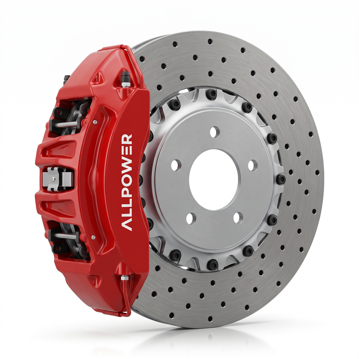 ALLPOWER RACING BM6 — 6-бутален преден Big Brake Kit за BMW (355–405 mm, стомана или карбон-керамика)