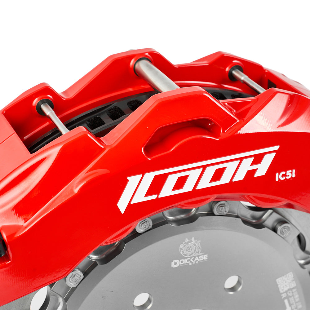 ICOOH IC5 — 6-бутален преден Big Brake Kit (Narrow-Body)