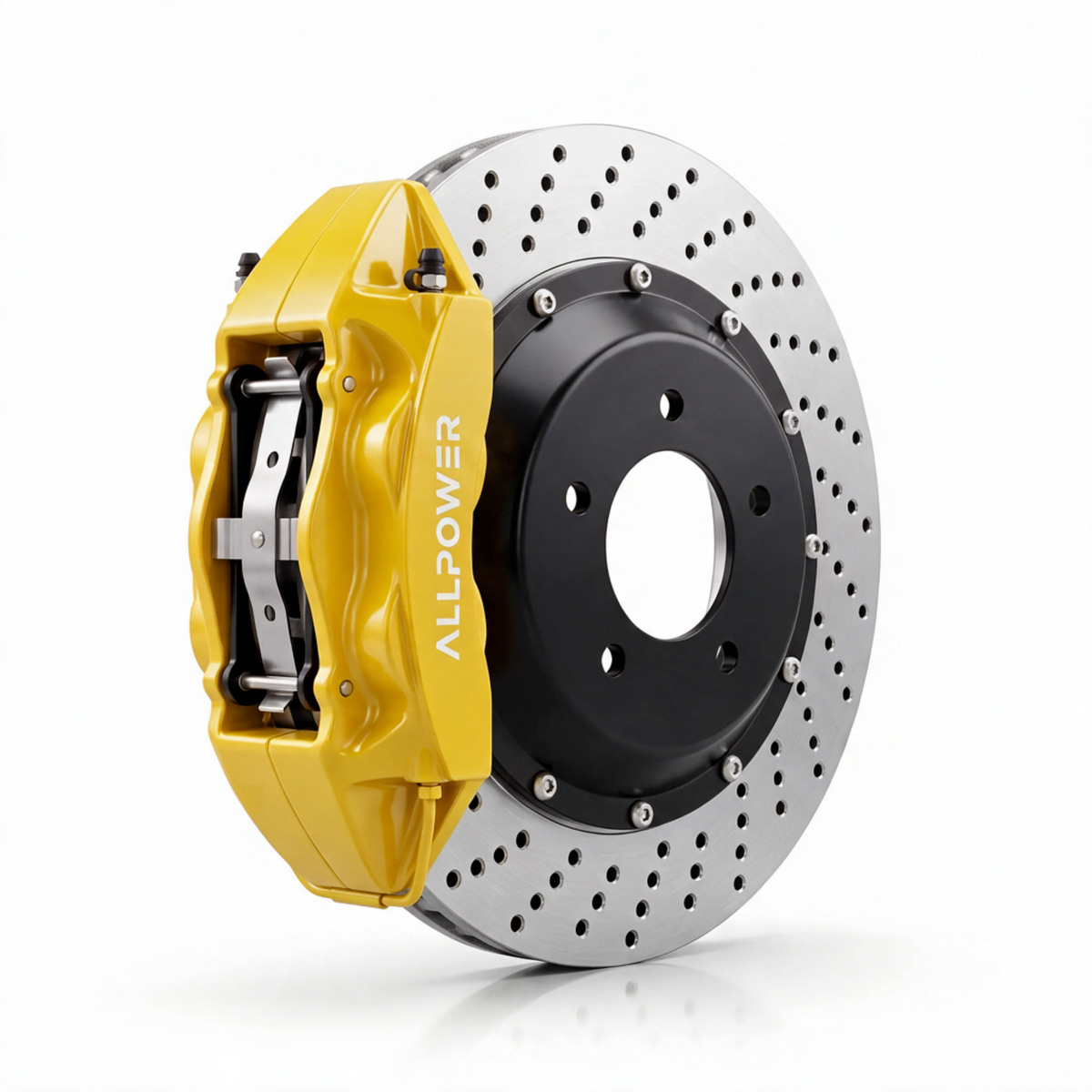 ALLPOWER RACING V4 — 4-бутален заден Big Brake Kit (355–380 mm, EV performance дизайн)