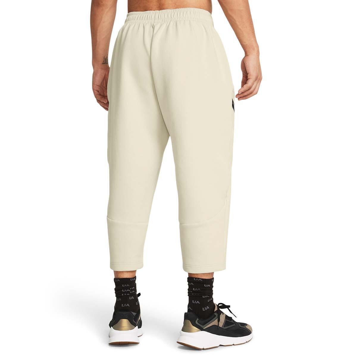 Мъжки спортен панталон UA Unstoppable Fleece Baggy Crop *