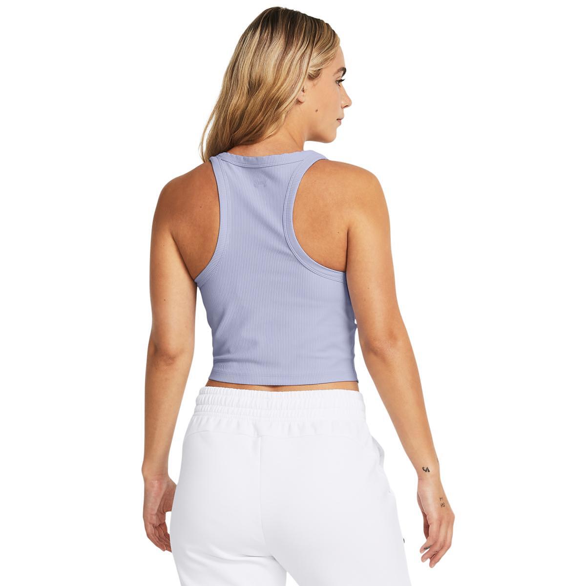 Дамски топ UA Meridian Rib Crop *