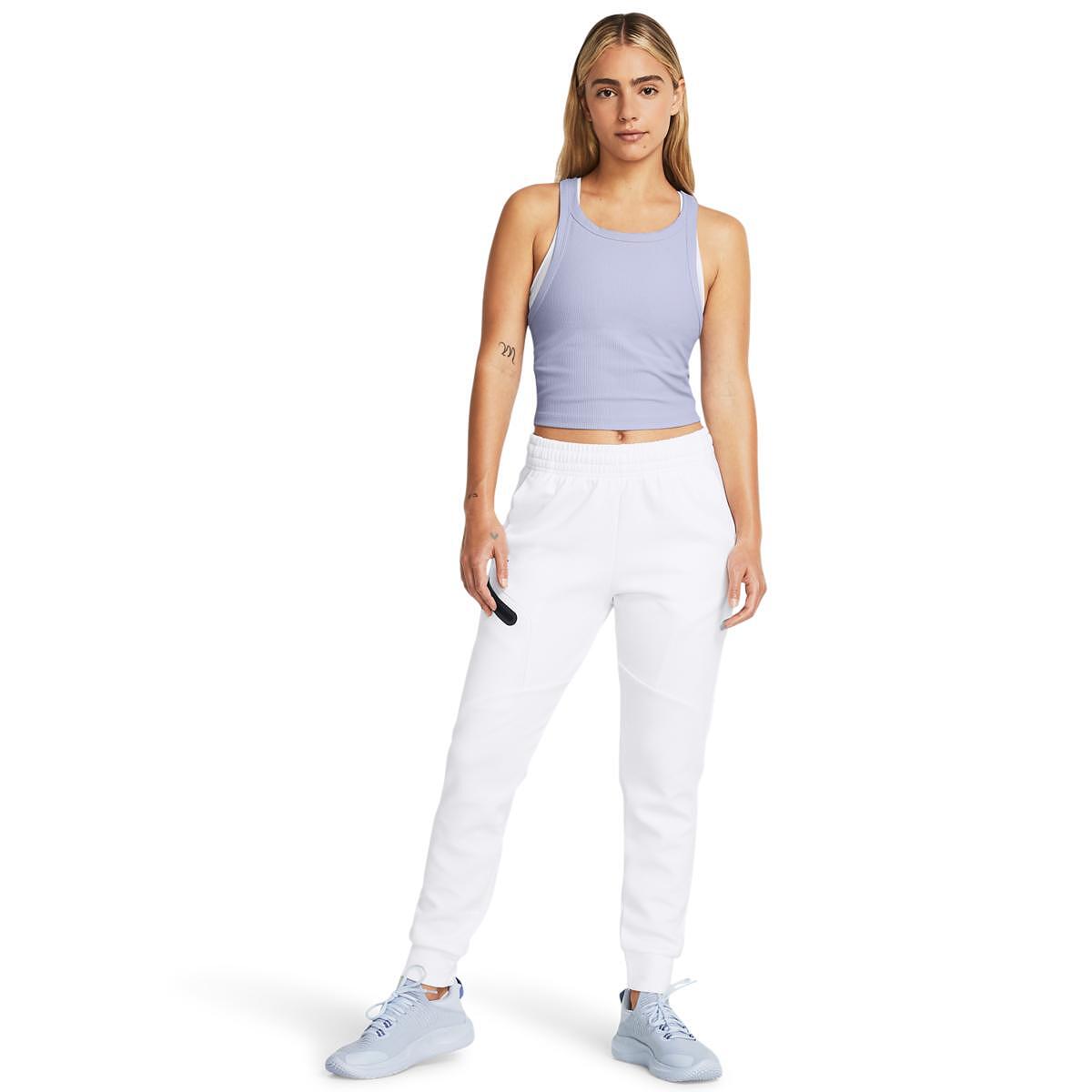 Дамски топ UA Meridian Rib Crop *