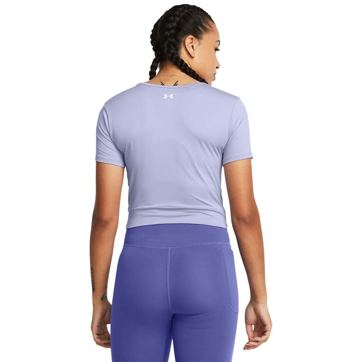 Дамска тениска UA Motion Crossover Crop SS *