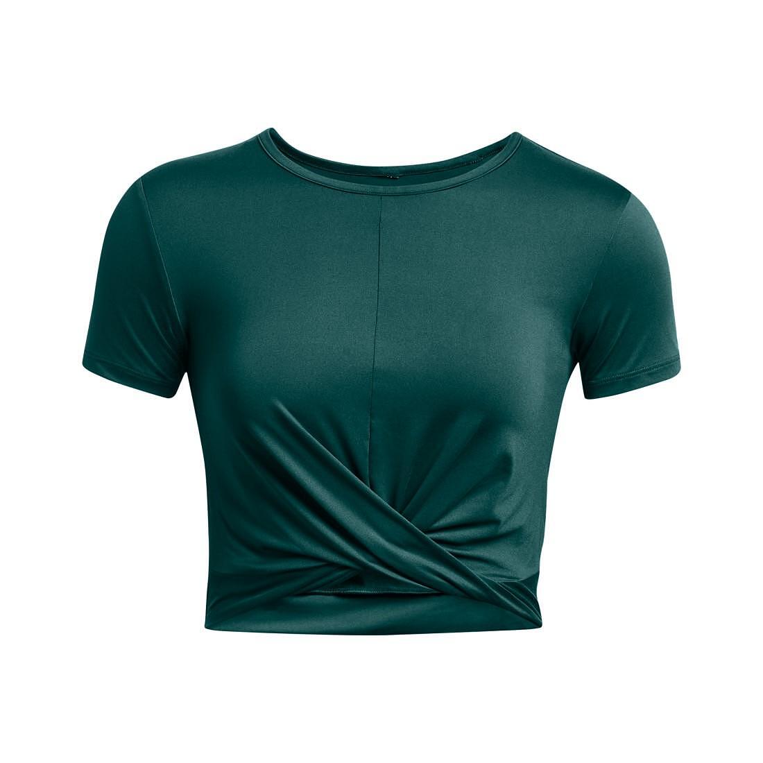 Дамски кроп топ UA Motion Crossover Crop SS *