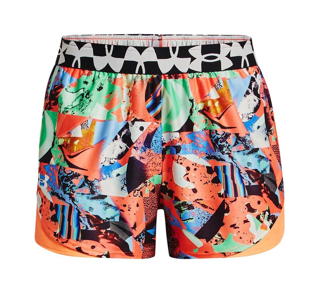 Дамски шорти UA Play Up 3.0 Clash Print *