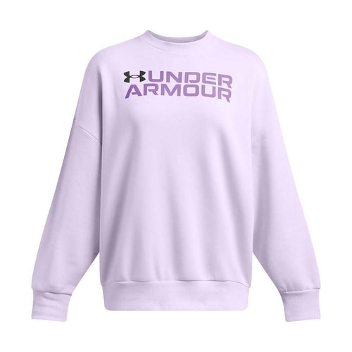 Дамска блуза UA Rival Fleece Wordmark OS