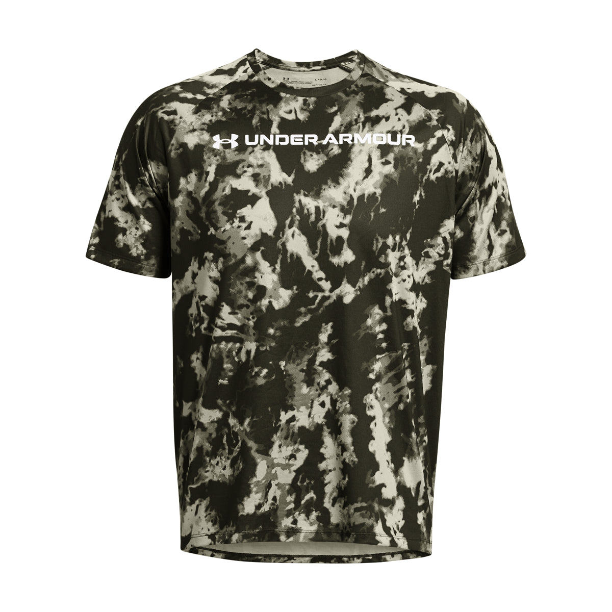 Мъжка тениска UA Tech ABC Camo SS