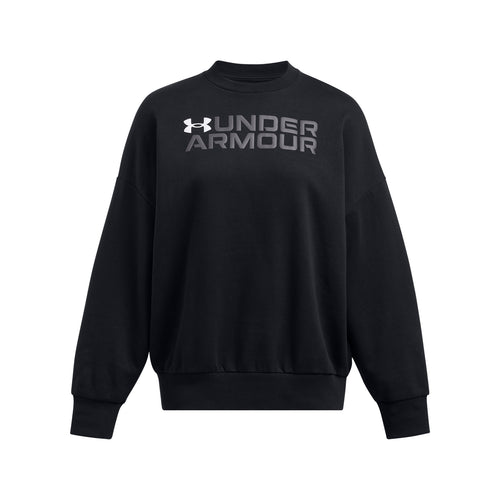 Дамска блуза UA RIVAL FLEECE WORDMARKOS CREW