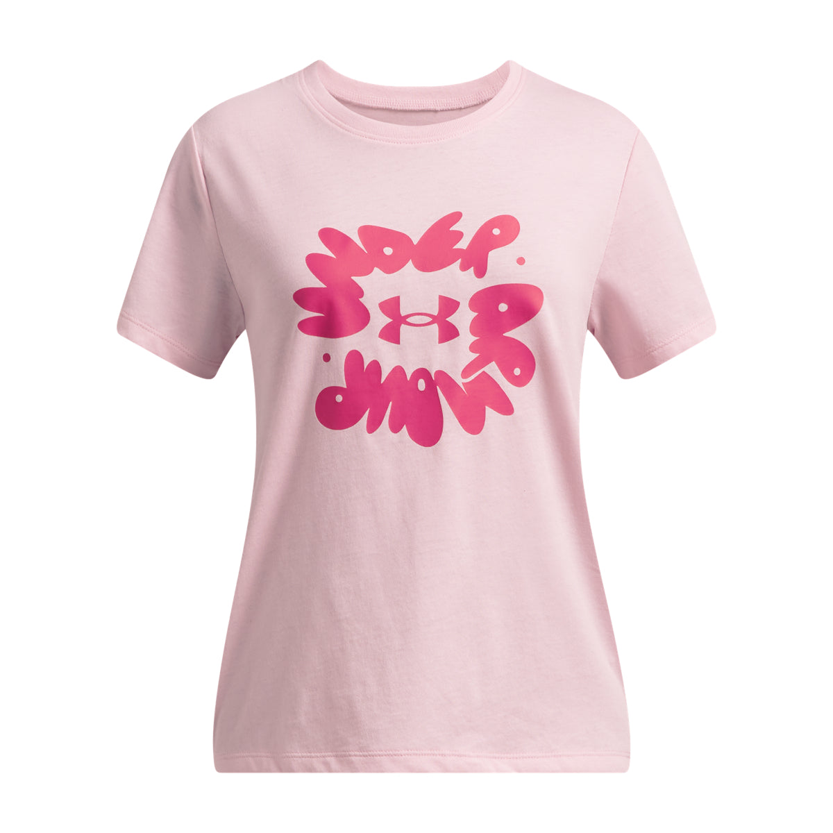 Дамска тениска UA Bubble Wordmark SS