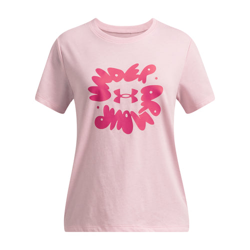 Дамска тениска UA Bubble Wordmark SS