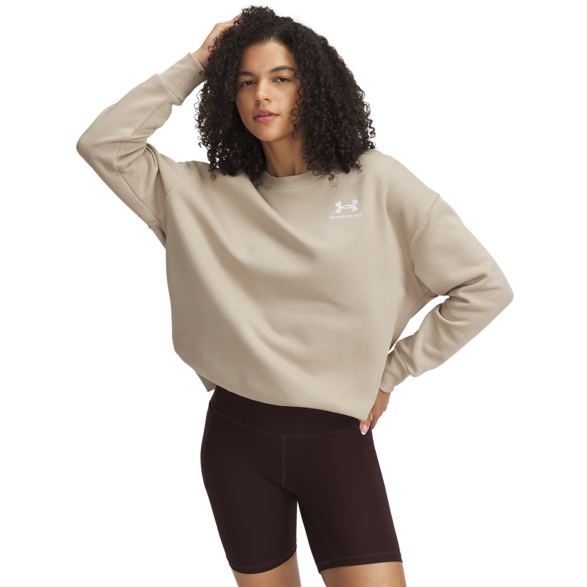 Дамска блуза UA Icon Fleece OS