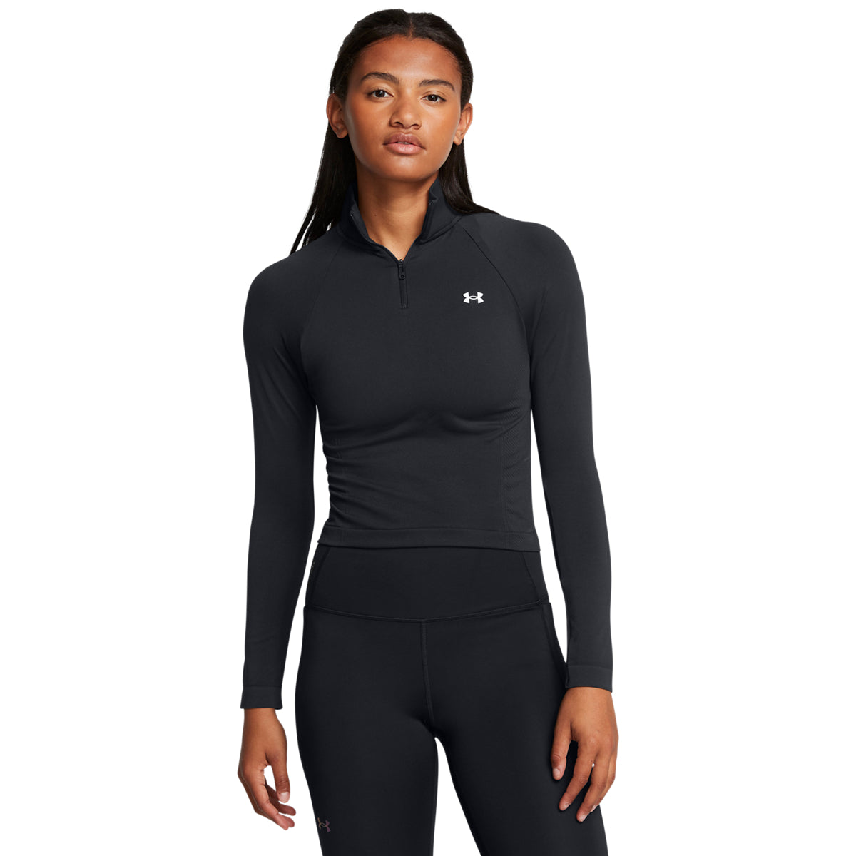 Дамска блуза UA Vanish Seamless 1/4 Zip Crop