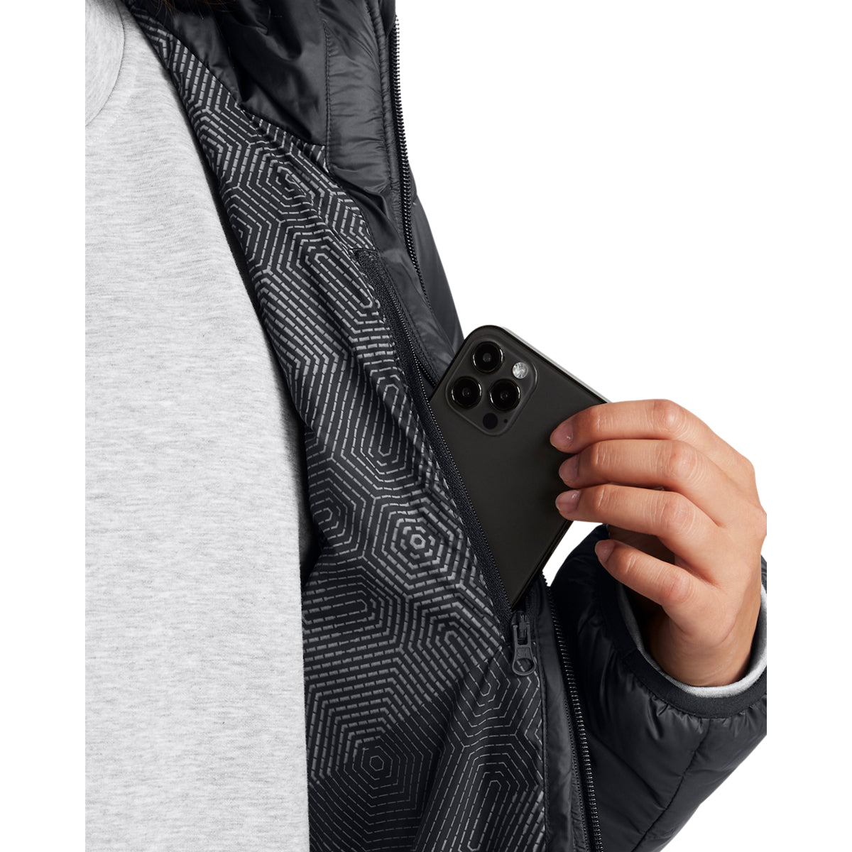 Дамско яке UA Legend Down Hooded