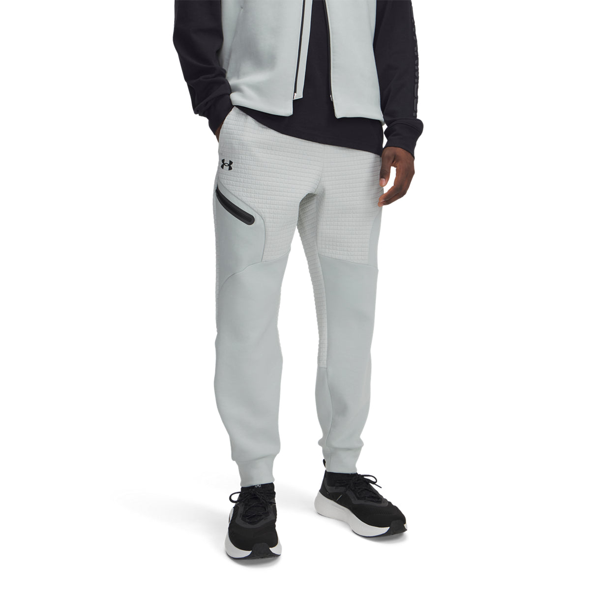 Мъжки спортен панталон UA Unstoppable Fleece Grid