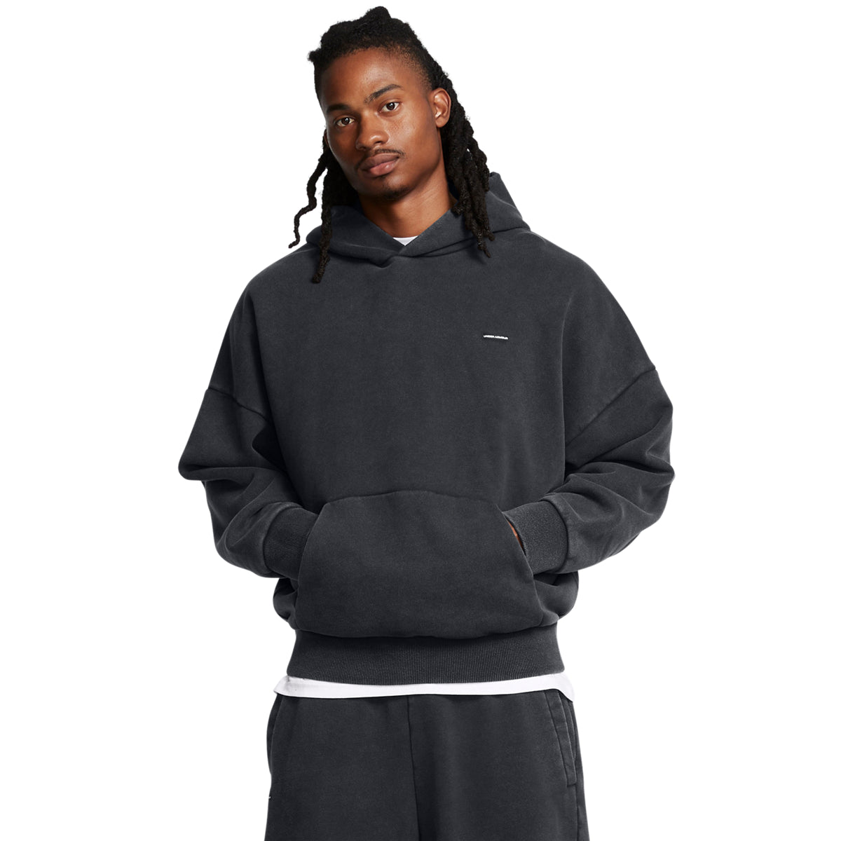 Мъжки суитшърт UA Icon HWT FLC Wash OS