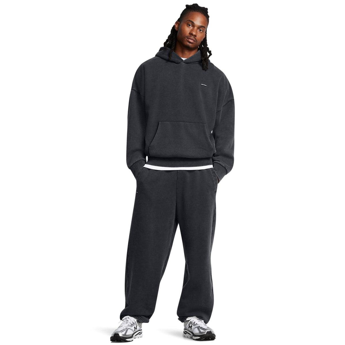 Мъжки суитшърт UA Icon HWT FLC Wash OS