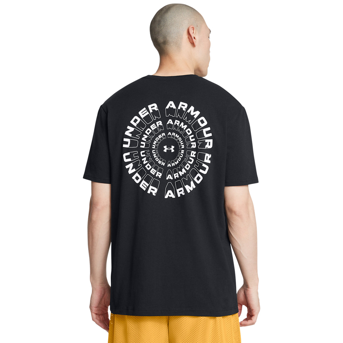 Мъжка тениска UA M Radial WordMark 60/40s SS