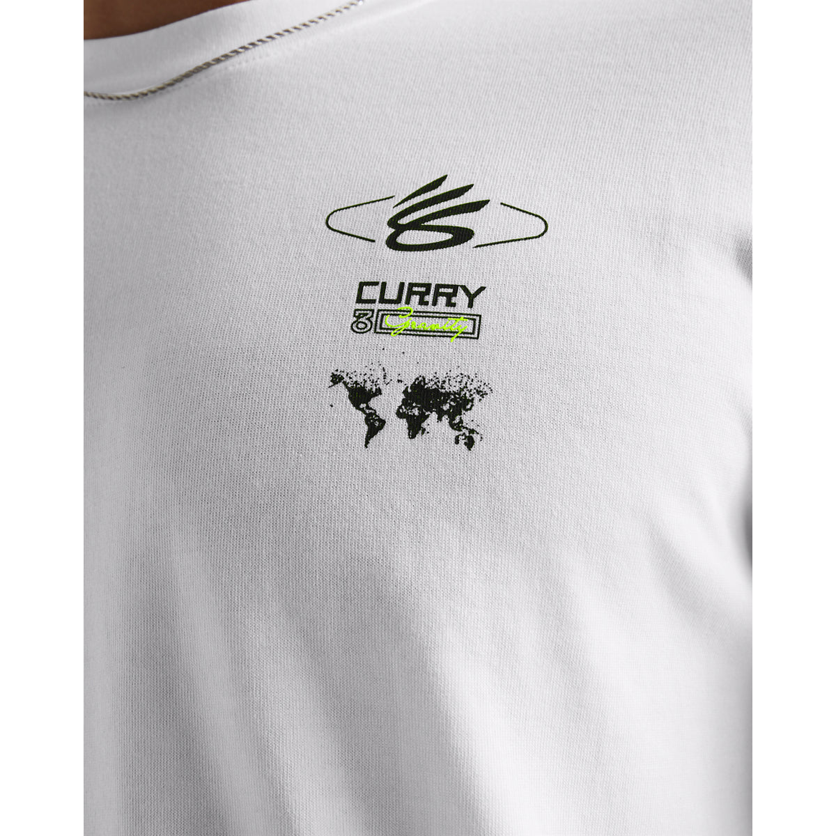 Мъжка блуза UA Curry HW Verbiage LS