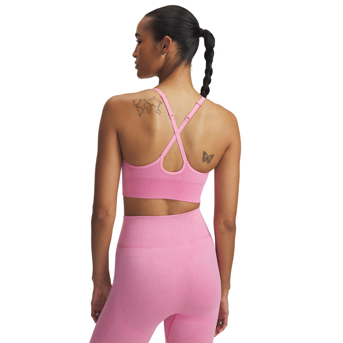 Дамско бюстие UA Vanish Seamless Washed Low