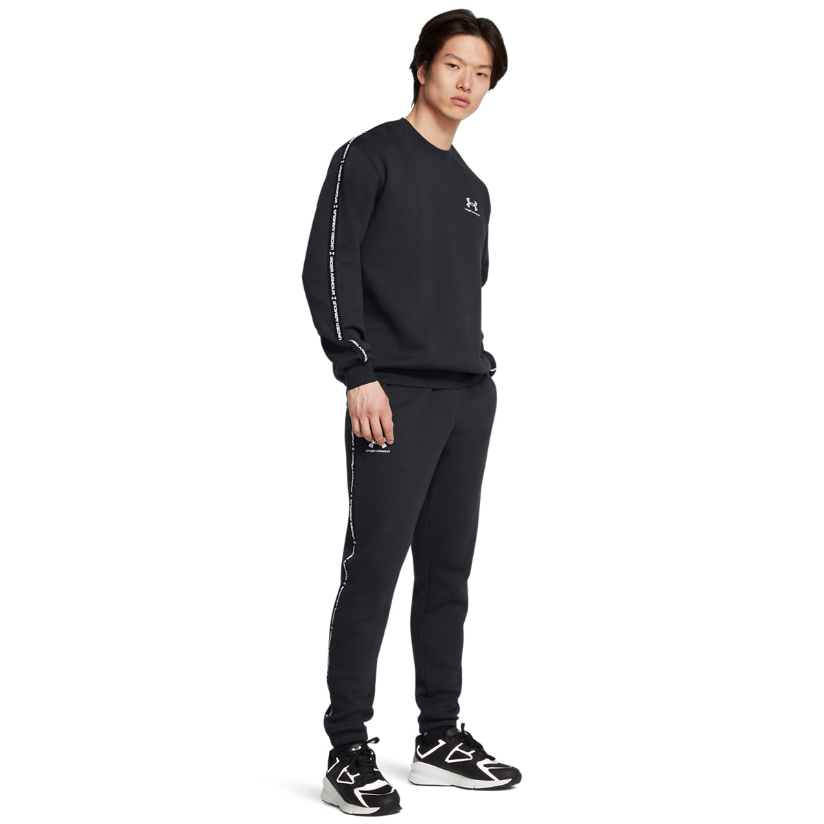 Мъжка блуза UA Icon Fleece Crew Taping