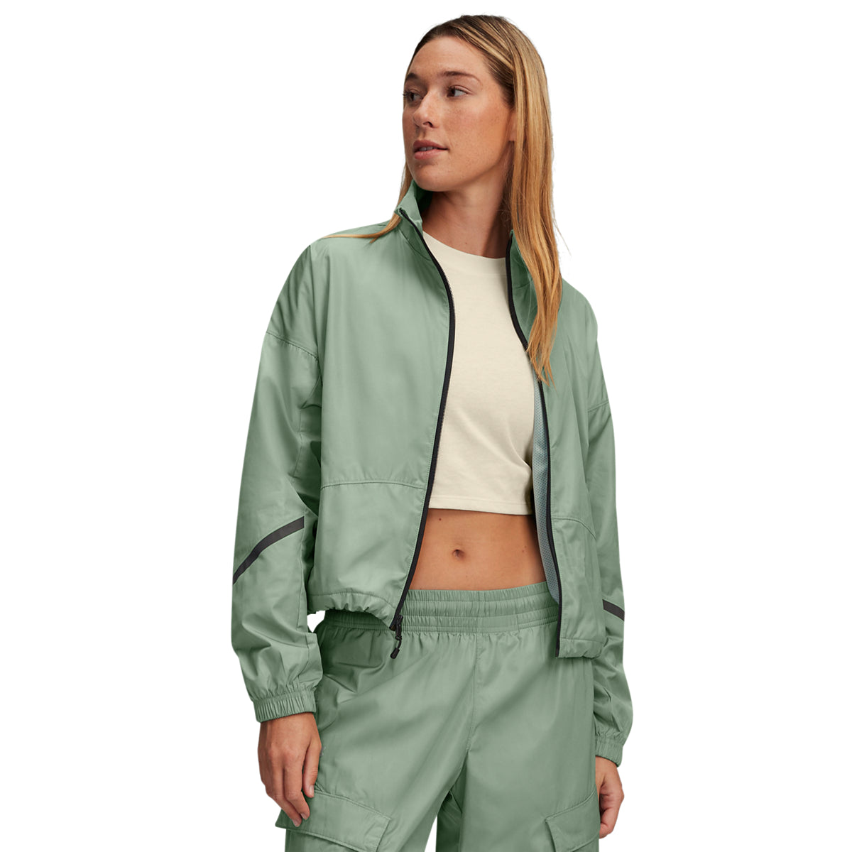 Дамско яке UA Unstoppable Woven Sheen JKT