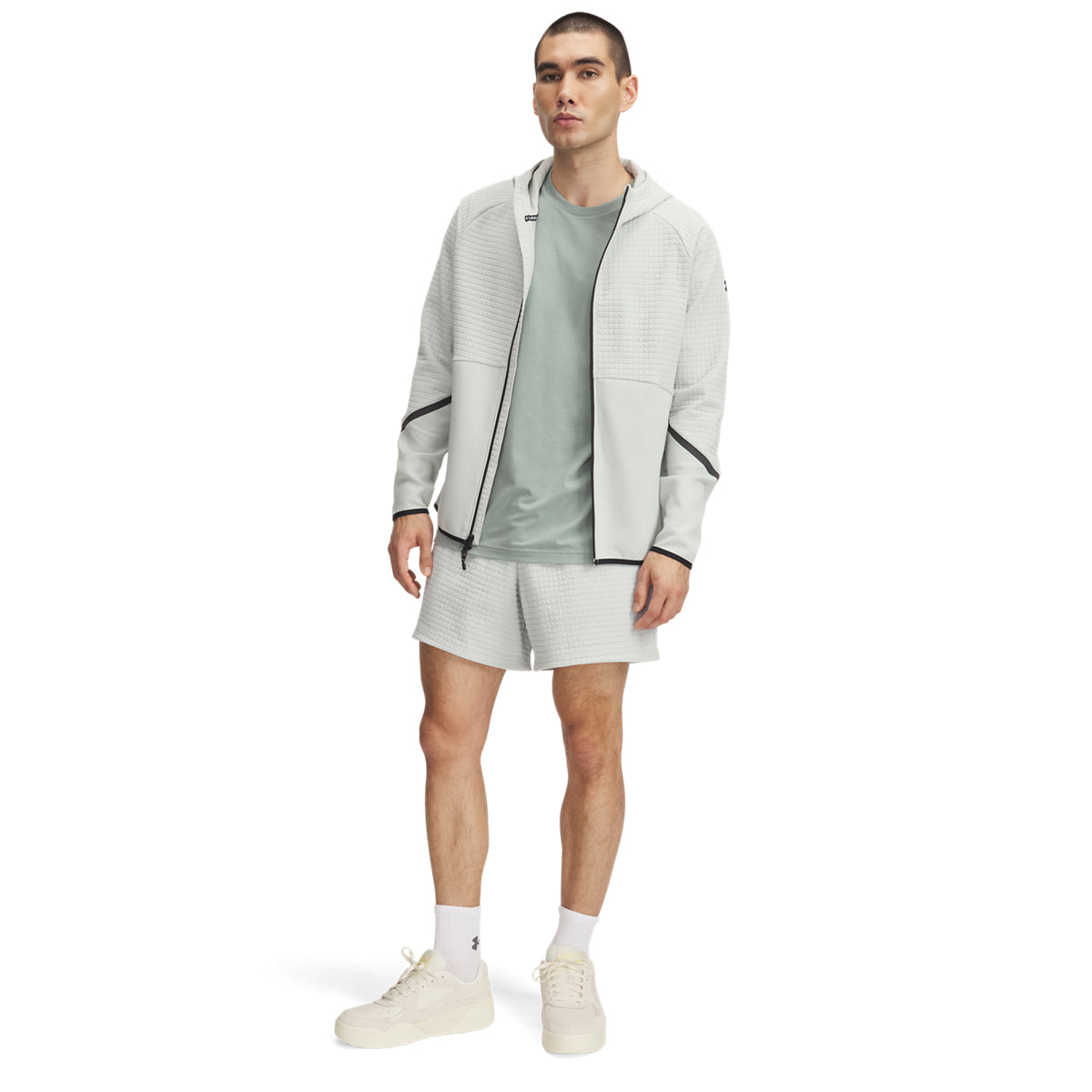 Мъжки шорти UA Unstoppable Fleece Grid ST