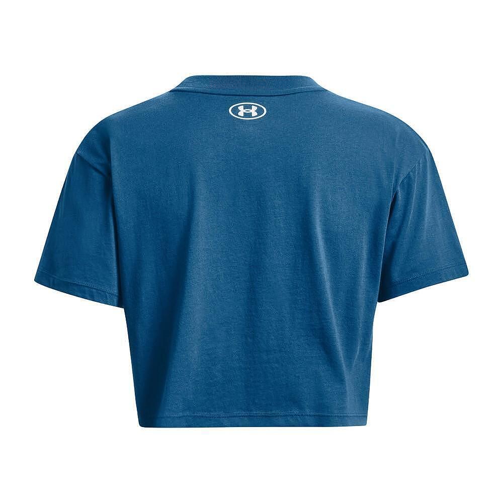 Дамски кроп топ UA Collegiate Crest Crop SS *