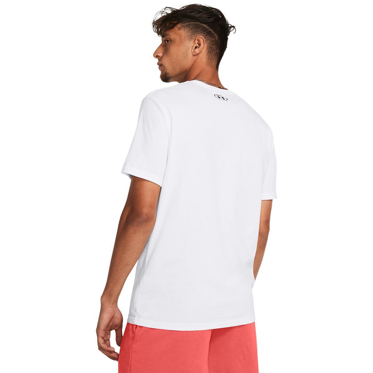 Мъжка тениска UA Colorblock Wordmark SS *