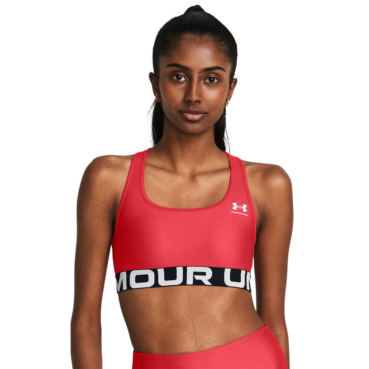 Дамско бюстие UA HG Authentics Mid Branded *