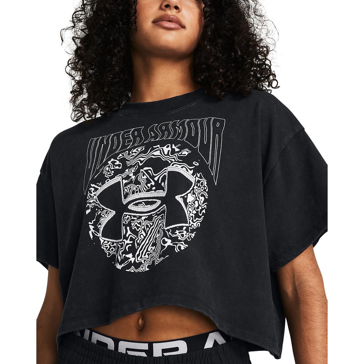 Дамски кроп топ UA HW Dusk To Dawn Crop SS *