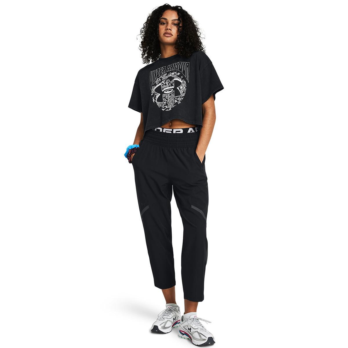 Дамски кроп топ UA HW Dusk To Dawn Crop SS *