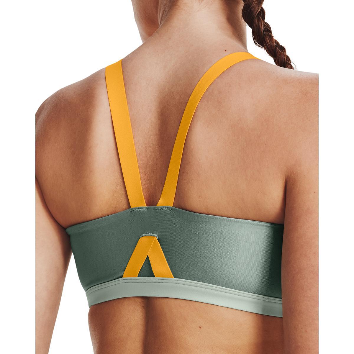 Дамско бюстие UA Infinity Mid High Neck Shine *