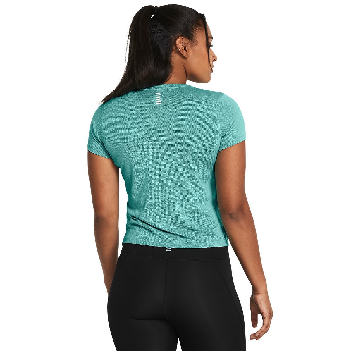 Дасмка тениска UA Launch Splatter SS *