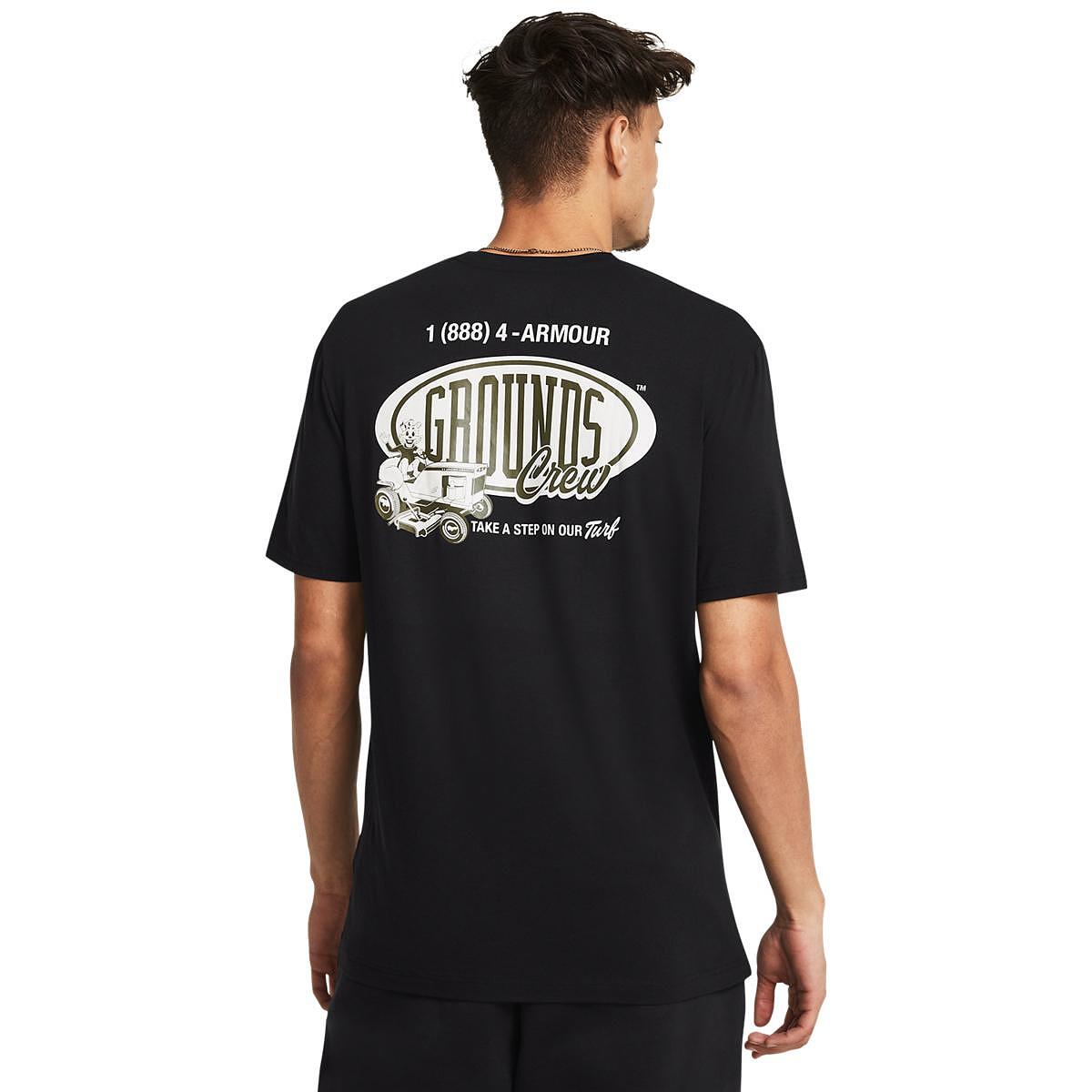 Мъжка тениска UA M Gorunds Crew HW SS