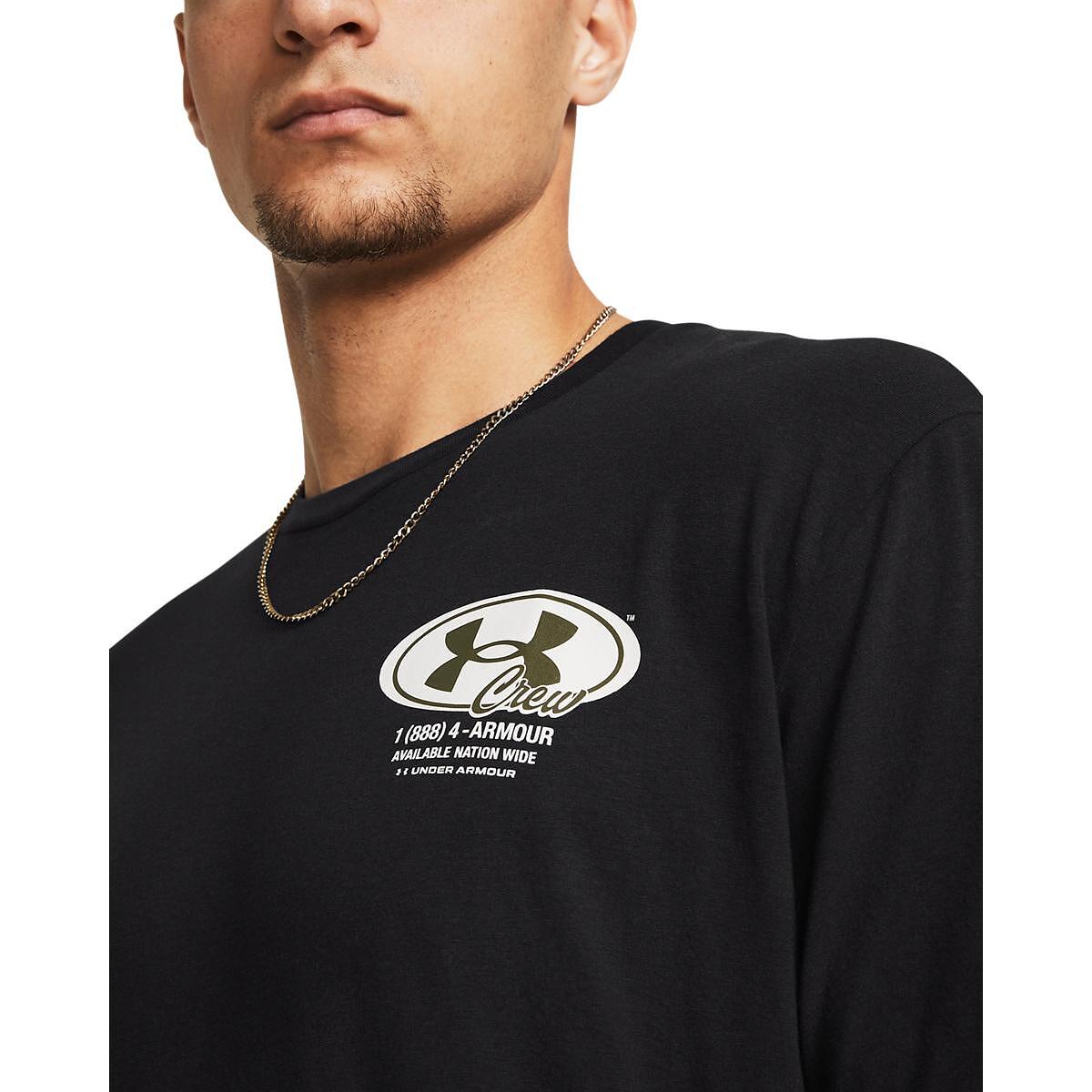 Мъжка тениска UA M Gorunds Crew HW SS