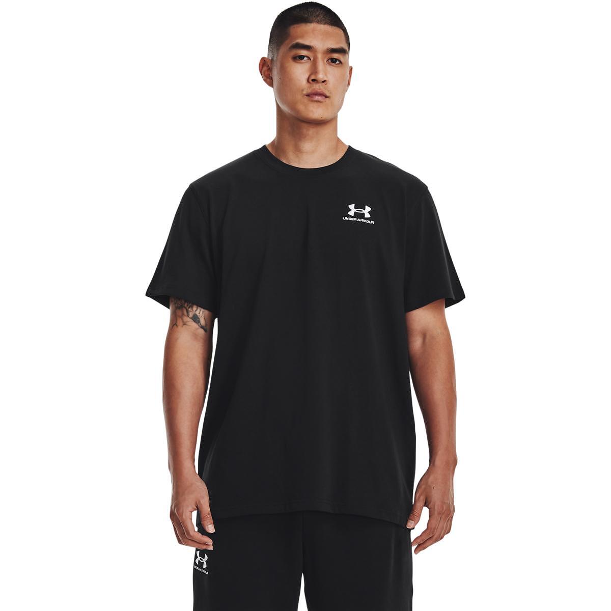 Мъжка тениска UA M Logo EMB Heavyweight SS