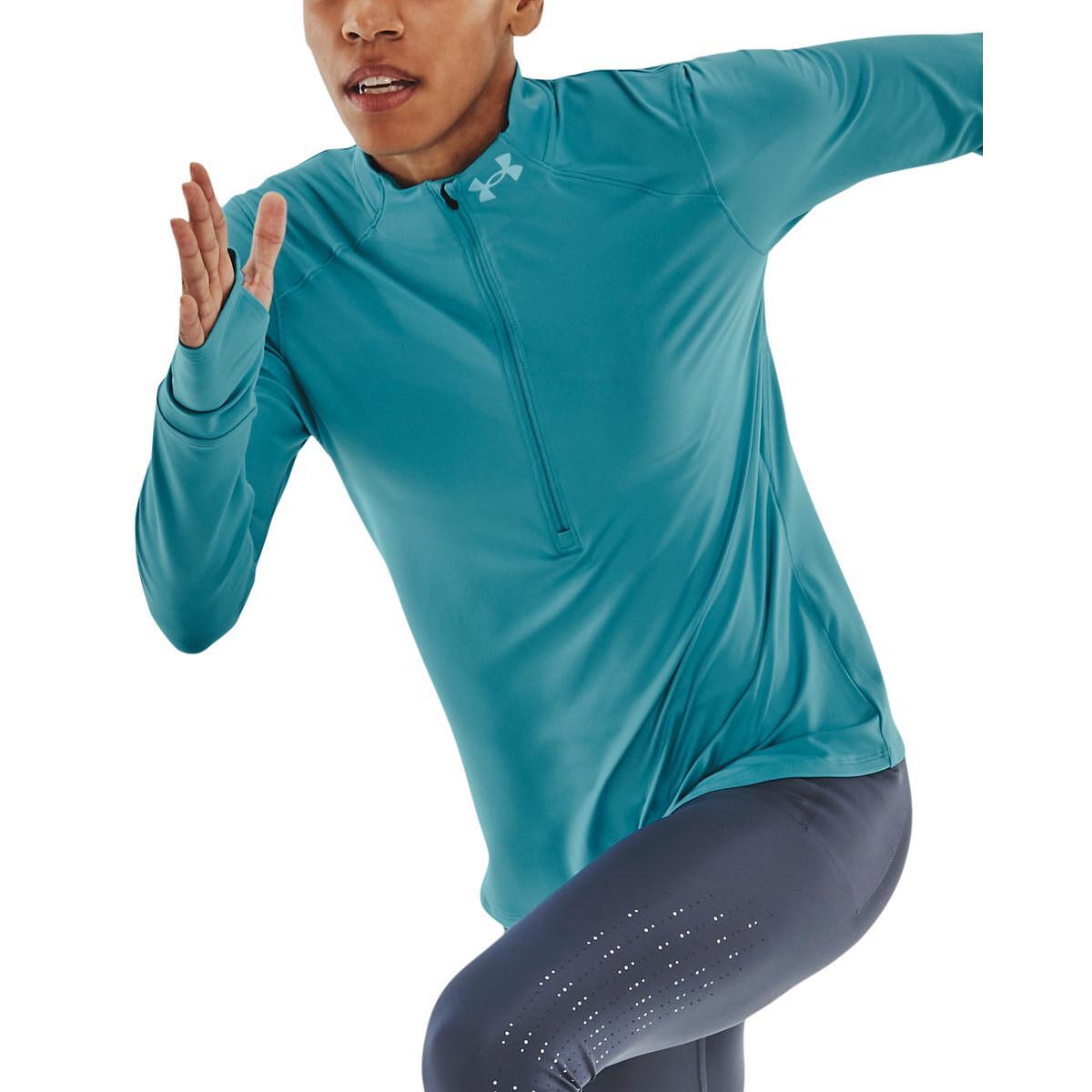 Дамска блуза UA Qualifier Run 2.0 1/2 Zip *