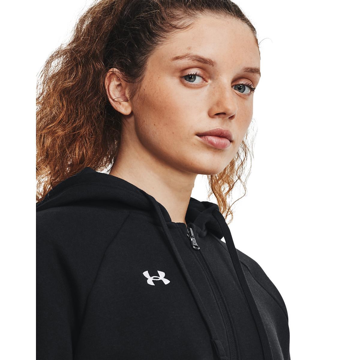 Дамски горнище UA Rival Fleece FZ