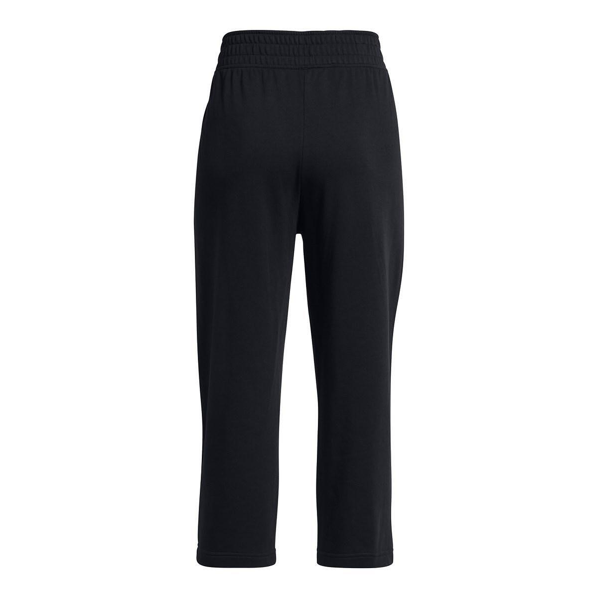Дамски спортен панталон UA Rival Terry Crop Wide *