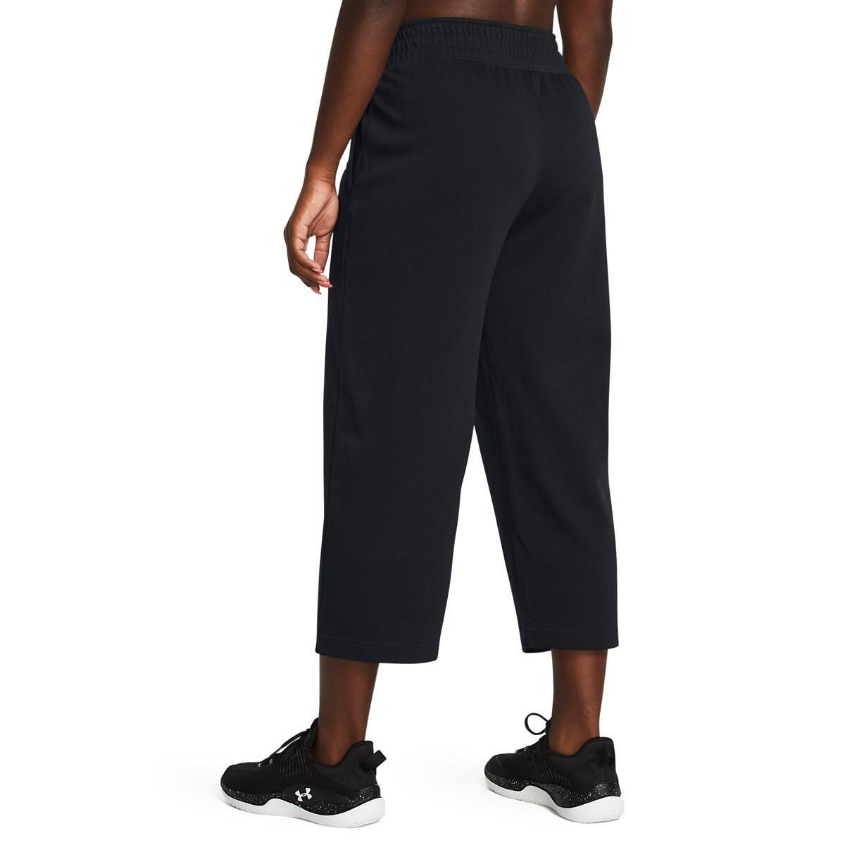 Дамски спортен панталон UA Rival Terry Crop Wide *