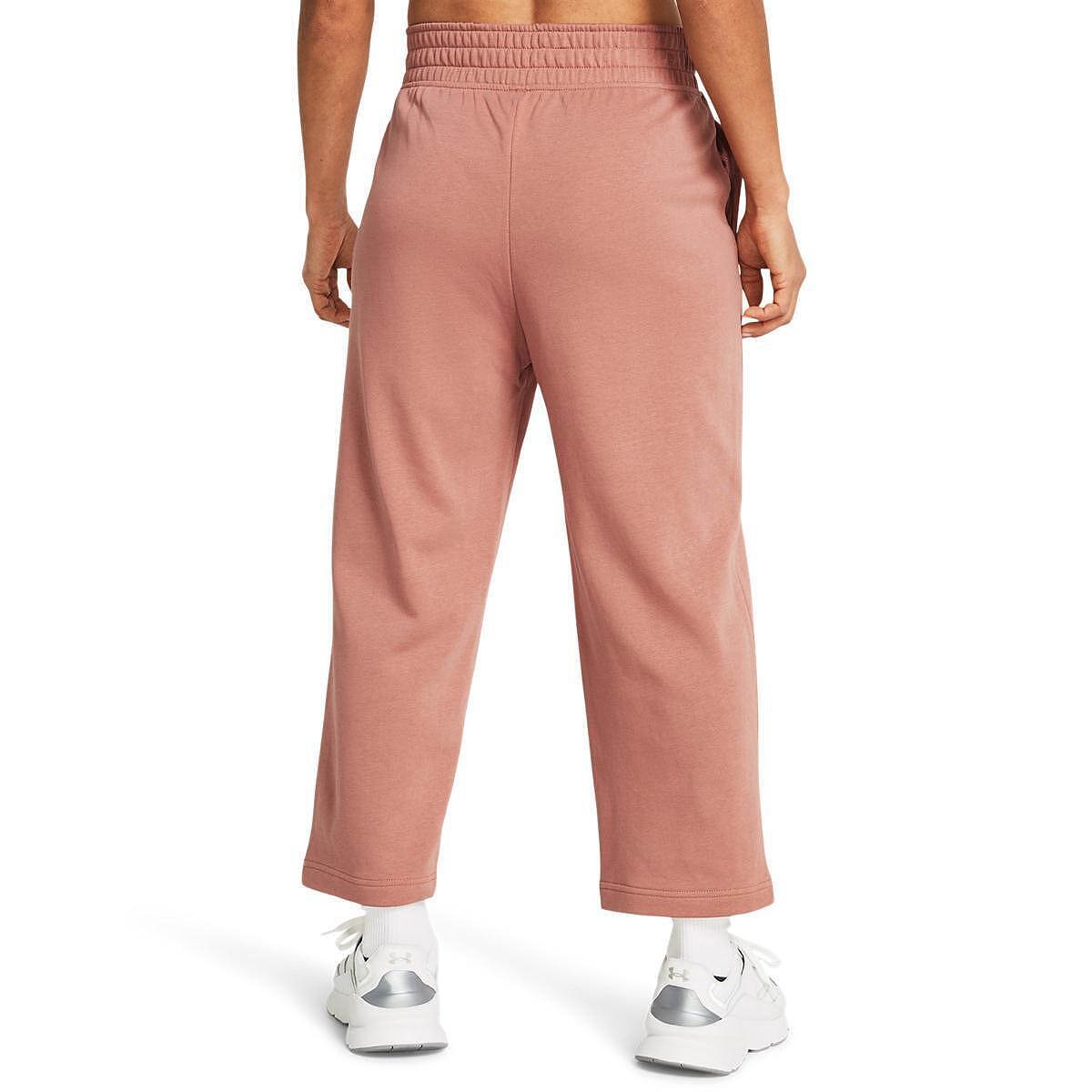 Дамски спортен панталон UA Rival Terry Crop Wide *