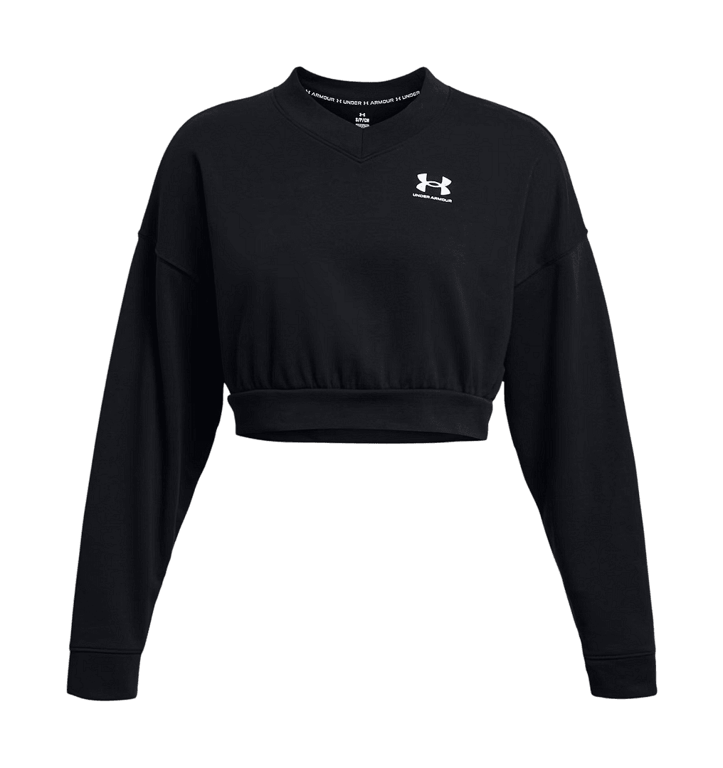Дамска блуза UA Rival Terry OS Crop *